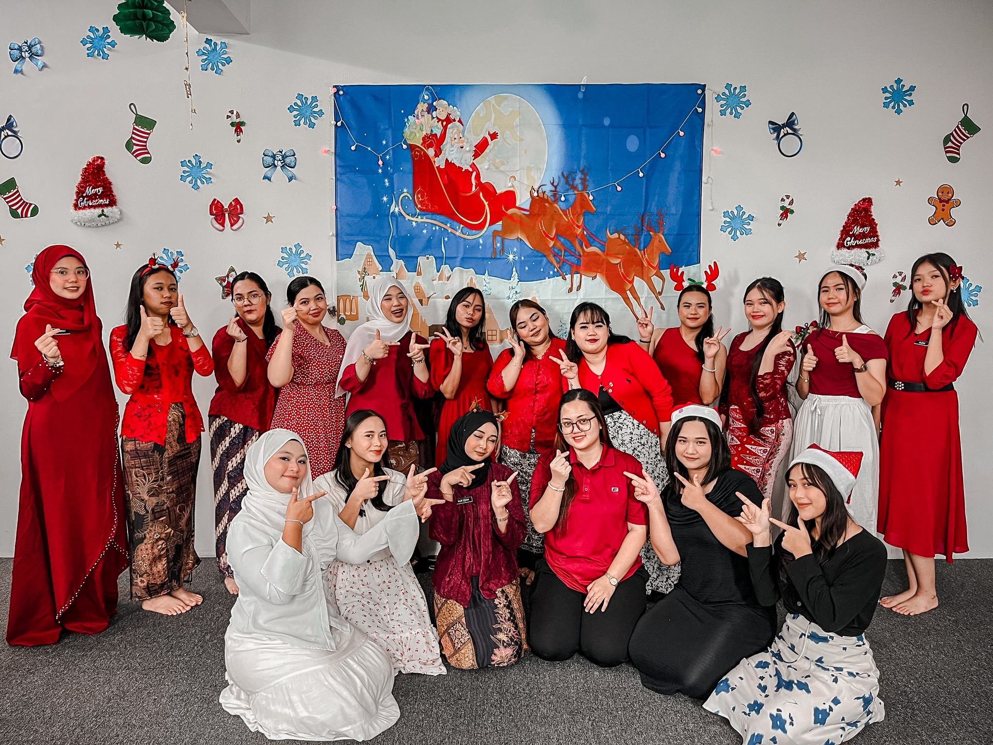 Sambutan Pra-Krismas di Yahos School Of Skills Miri