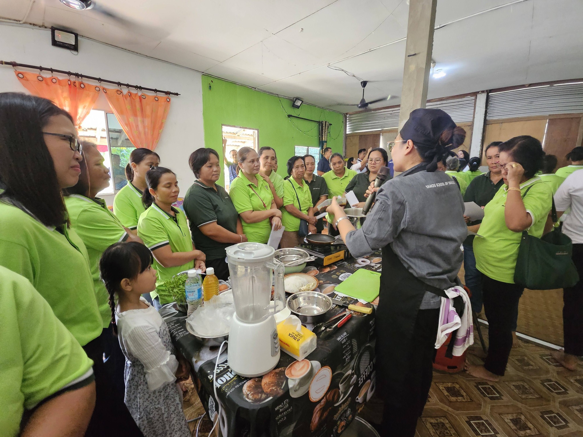 Latihan Kemahiran Membuat Laksa Sarawak bersama komuniti Rumah Panjang Penebak Ulu, Betong
