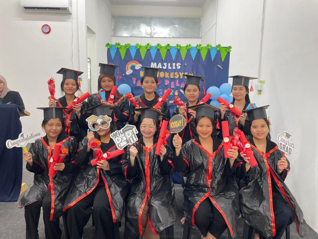 Amali pelatih Pendidikan Awal Kanak-Kanak YAHOS: Majlis Konvokesyen TASKA