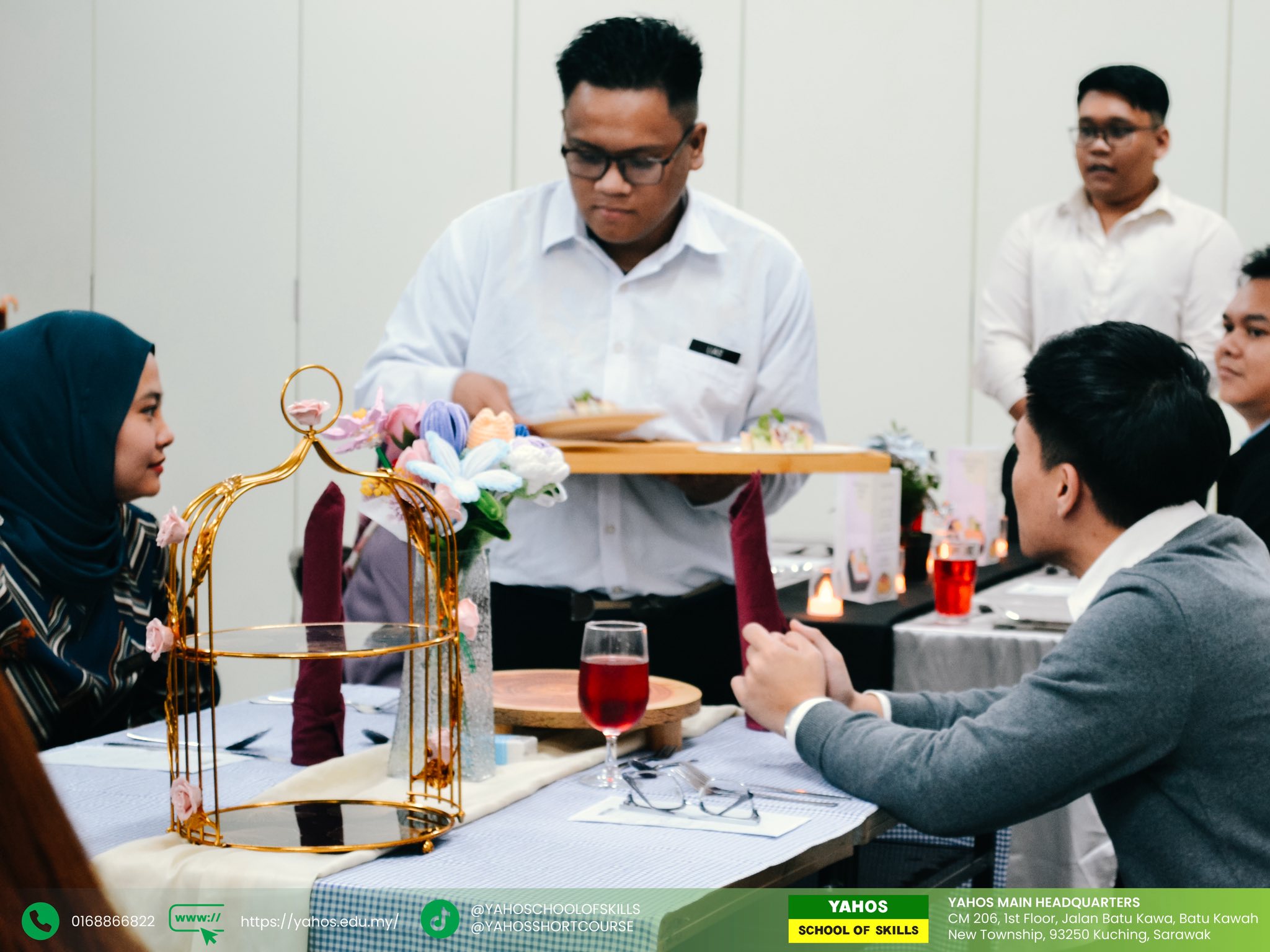 Aktiviti Pelajar Kulinari SKM Tahap 3 – CU3: Catering Coordination