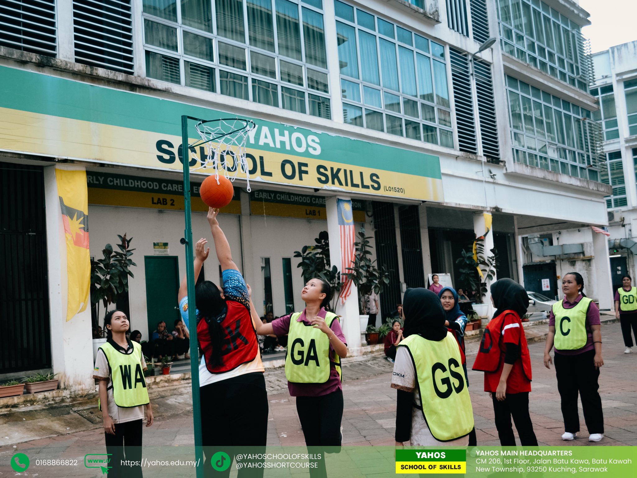 Aktiviti Jumaat di YAHOS Metrocity: Perlawanan Bola Jaring