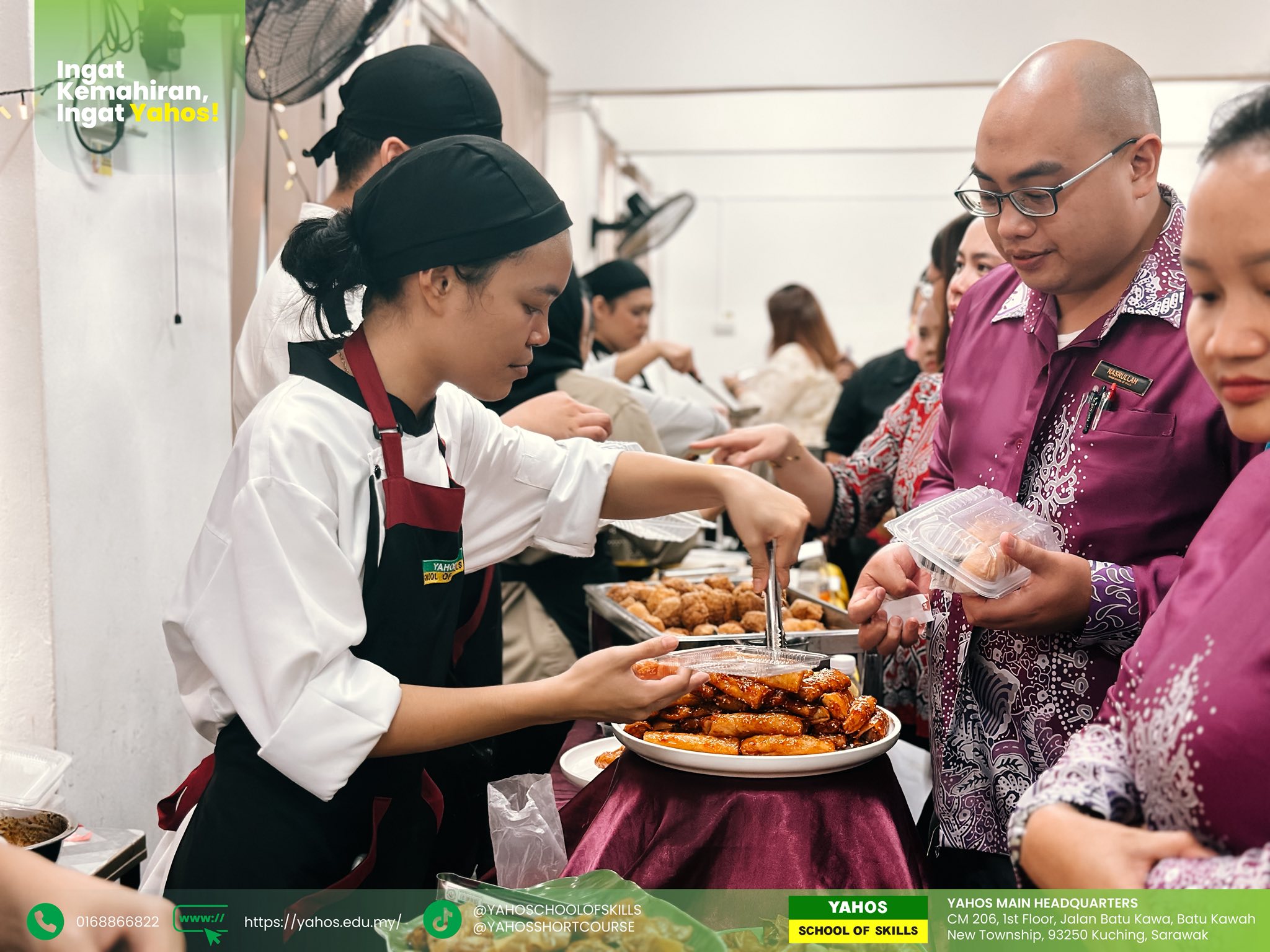 Aktiviti Pelajar Kulinari – C09: Catering Set-Up