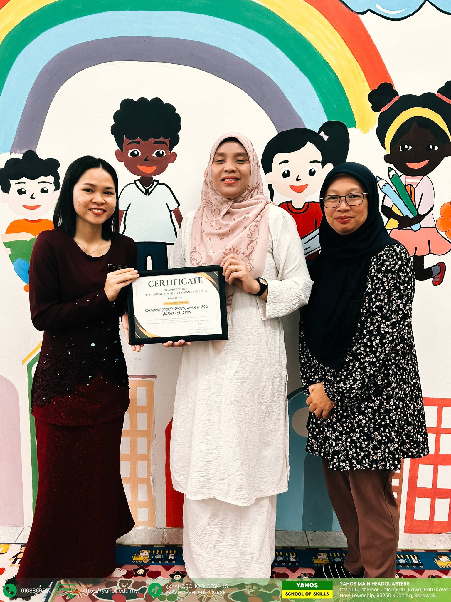 Kerjasama bersama TAC Yahos School Of Skills