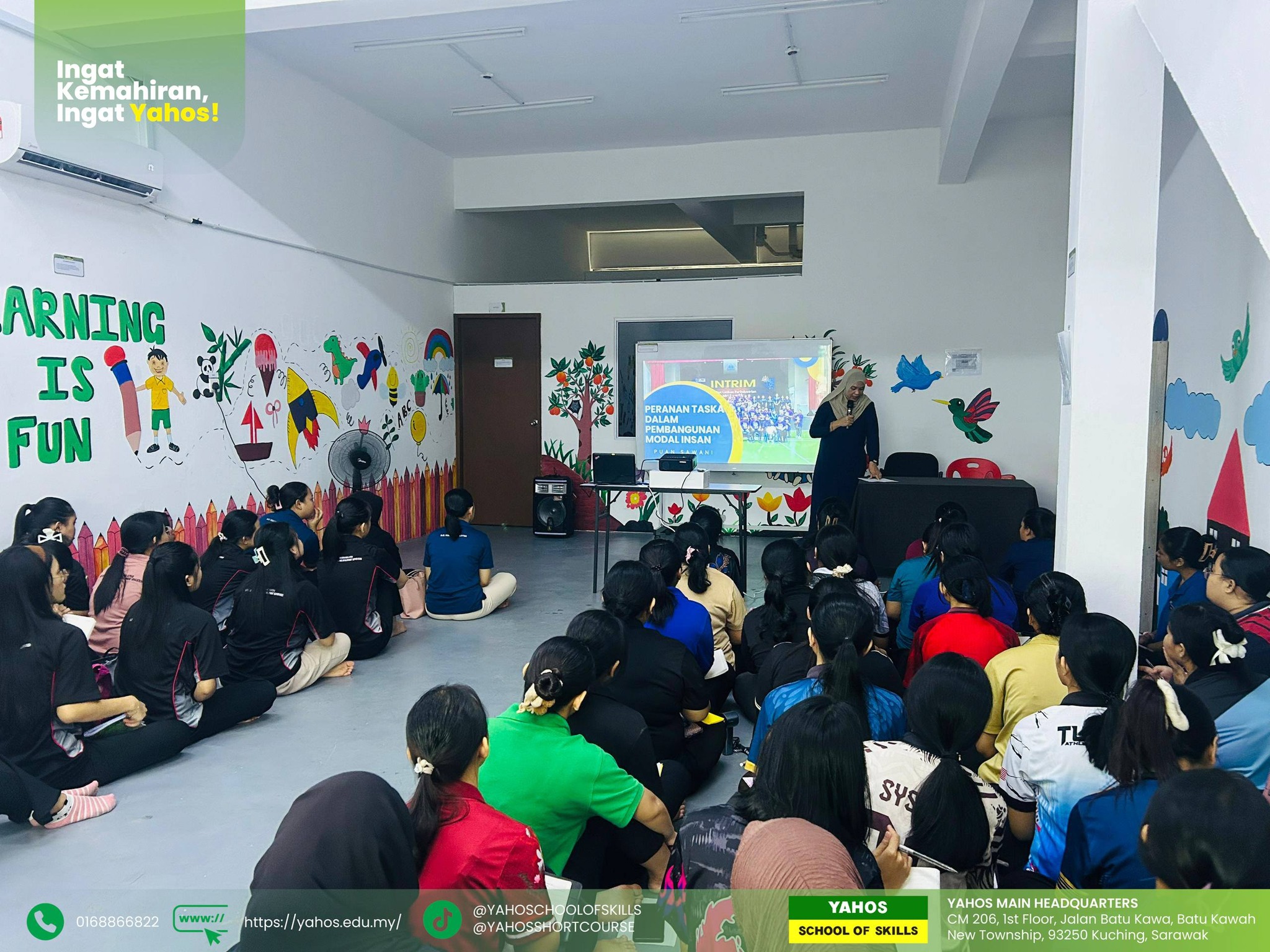 Ceramah “Peranan Taska Dalam Pembangunan Modal Insan” di YAHOS Miri