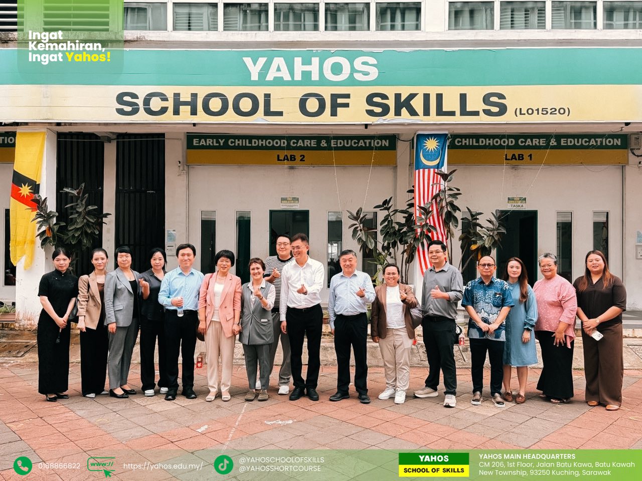 Yantai Kindergarten Teachers College visit YAHOS Metrocity