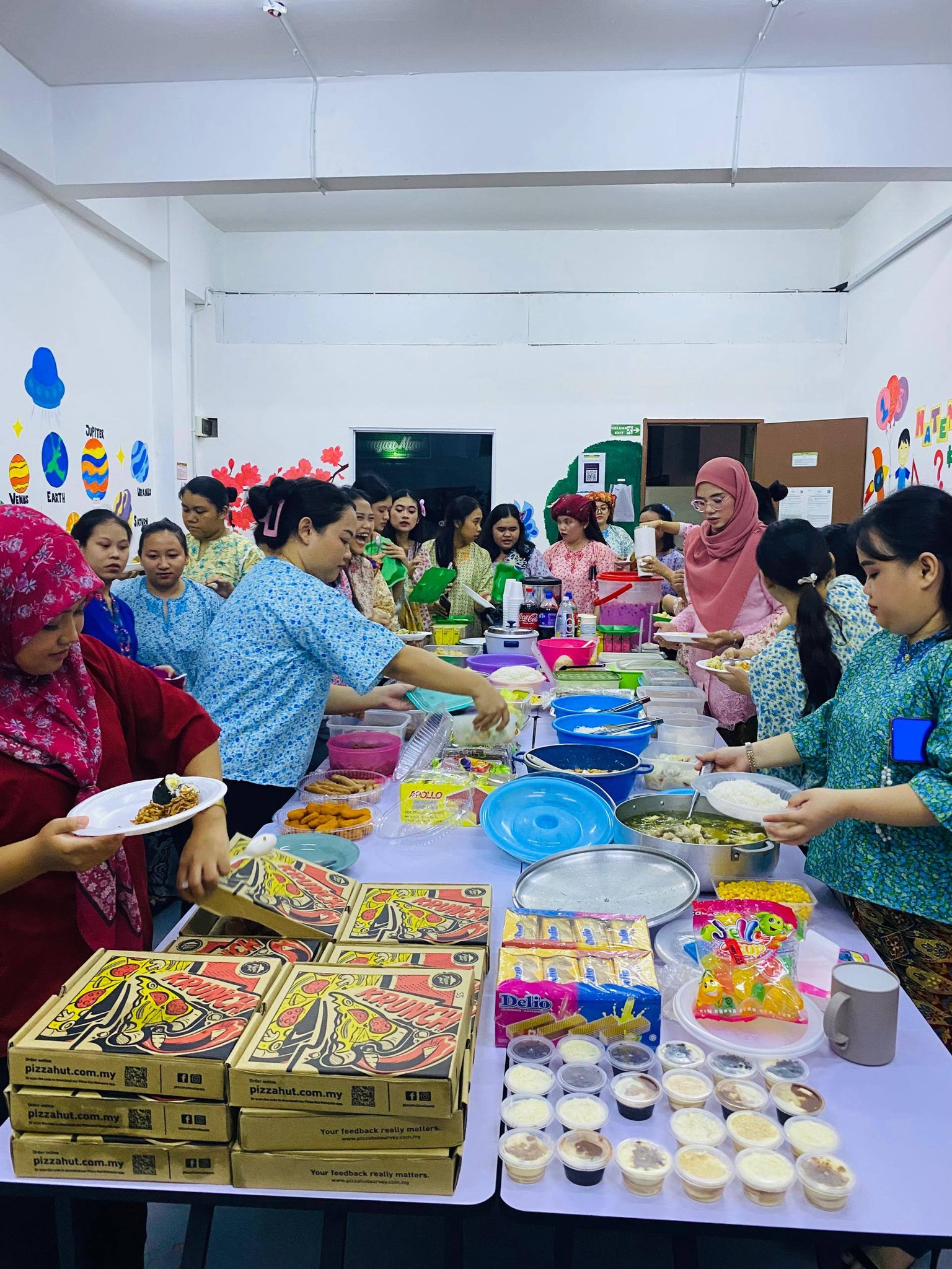 Aktiviti Jumaat: SEMARAK RAYA- YAHOS SCHOOL OF SKILLS MIRI