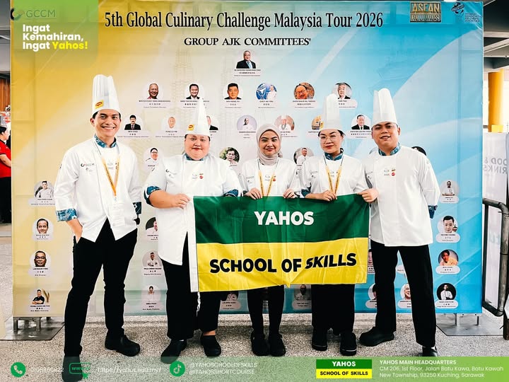 YAHOS Culinary Team proudly competed in the 5th Global Culinary Challenge Malaysia Tour 2026