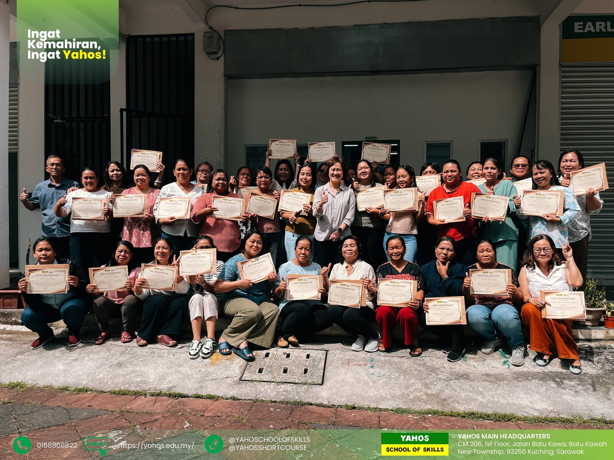 Program Peningkatan Kemahiran Memasak Wanita N37 Bukit Saban di Yahos