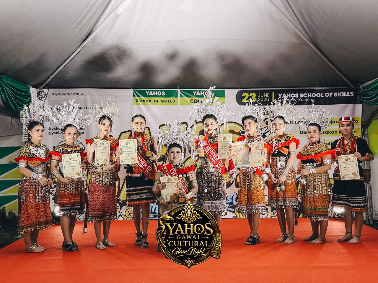 YAHOS Gawai Cultural Glam Night 2026 (Part 1)